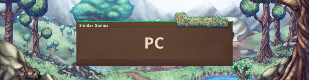 PC-Spellen zoals Terraria