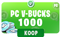 Cdkeynl 1000 V-Bucks PC