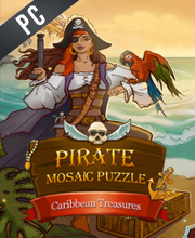 Pirate Mosaic Puzzle Caribbean Treasures Pc