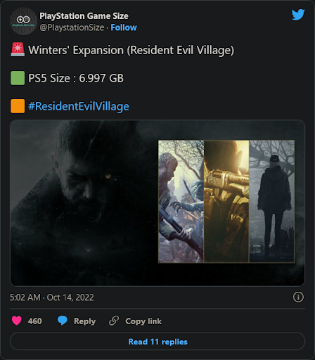 RESIDENT EVIL: WINTERS