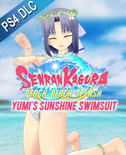 SENRAN KAGURA Peach Beach Splash Yumi's Sunshine Swimsuit Playstation 4