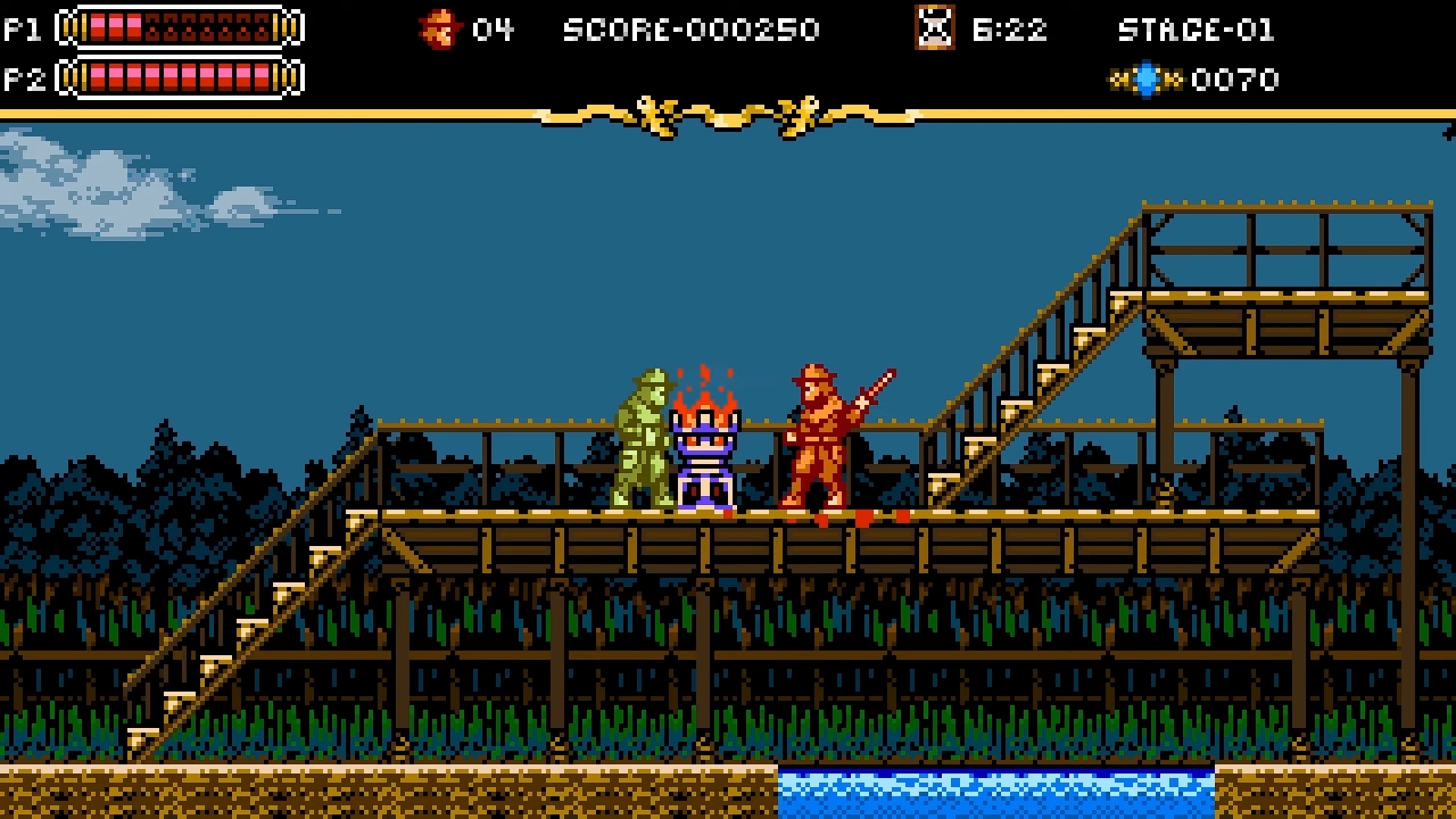 De coöpmodus voor twee spelers brengt een samenwerkingsdynamiek in de meedogenloze campagne van 21 levels.