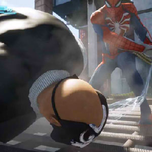 Spider-Man PS4 - Spider-Man in actie