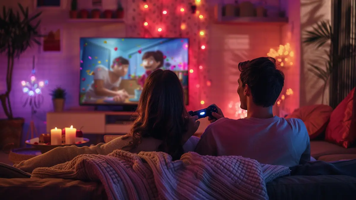 Valentijnsdag thuis Valentijnsdag thuis