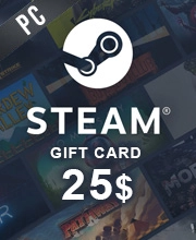 Steam Gift Card 25 USD Pc
