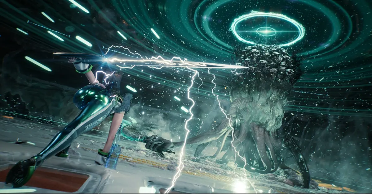 Stellar Blade Eve gevechtsgameplay op PS5 en PC.