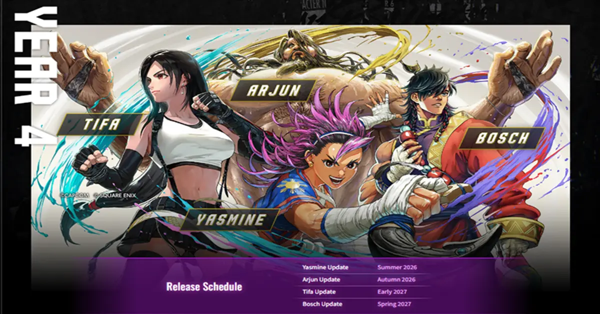 Uitsplitsing van Street Fighter 6 Year Pass content en personages