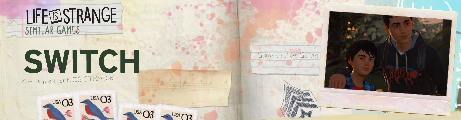 Switch-spellen zoals Life is Strange