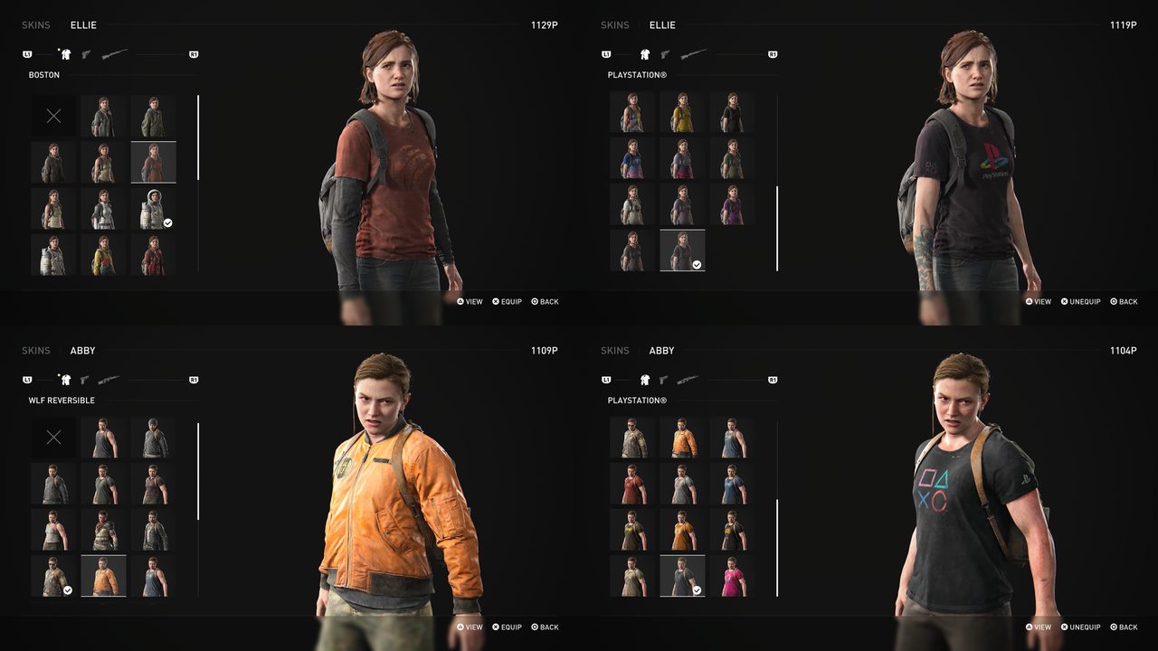 De nieuwe outfits van The Last of Us Part II Remastered voor Ellie en Abby
