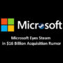 Microsoft Kijkt Naar Steam in een Gerucht Over een Overname van 16 Miljard Dollar