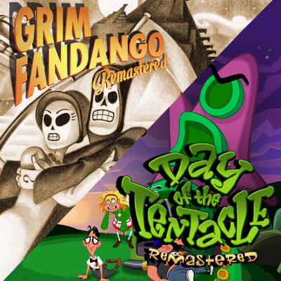 PS: Day of the Tentacle RMST & Grim Fandango RMST voor Slechts 3,74 EUR