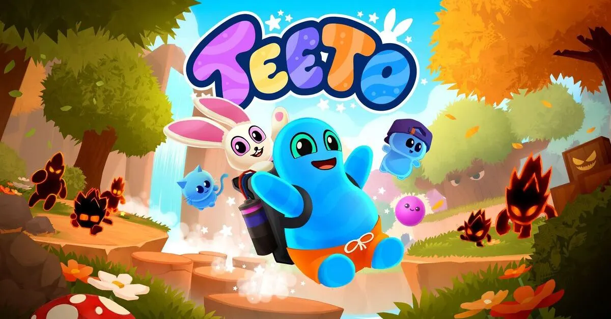 Teeto en Nory bundelen hun krachten om de schaduwcorruptie te zuiveren in de debuut 3D-platformgame van Eat Pant Games.