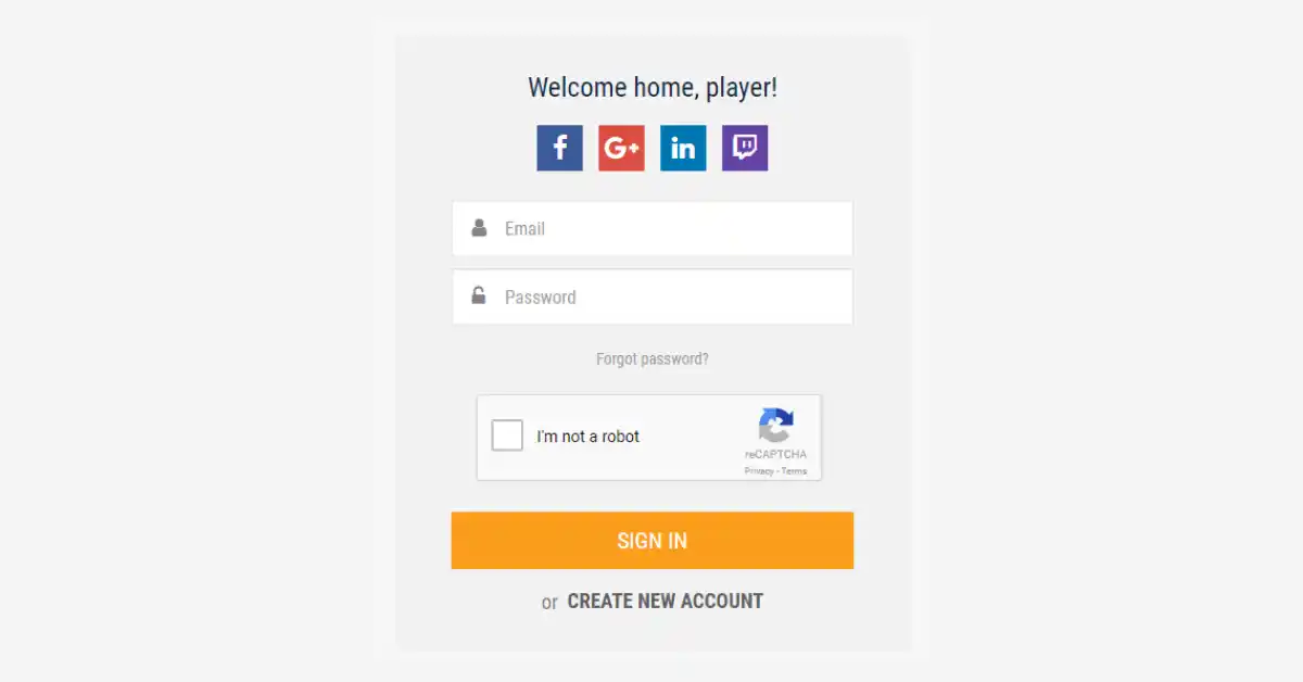 Maak een account aan op de website van de winkel