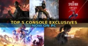 Top 5: Console exclusives nu op PC