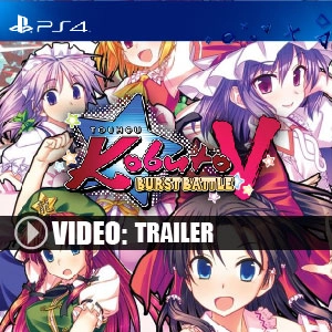 Touhou Kobuto 5 Burst Battle Playstation 4