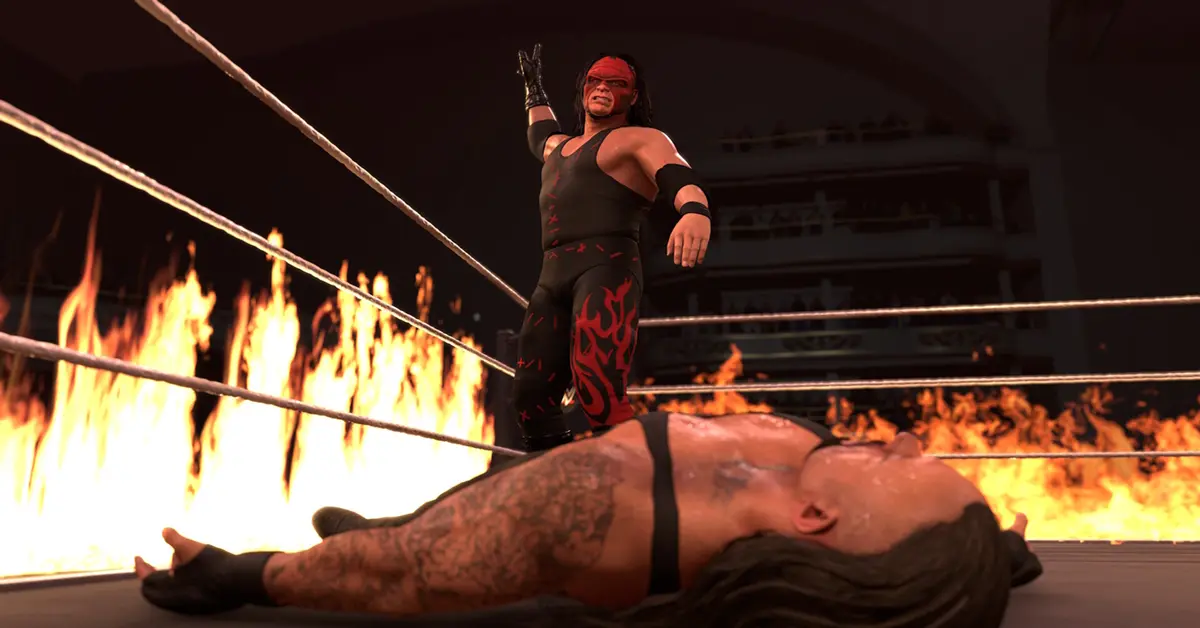 Twee heavyweights knallen op elkaar in het midden van een chaotisch nieuw match type in WWE 2K26