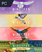 Wingspan + European + Oceania + Asia + Decorative Packs Pc