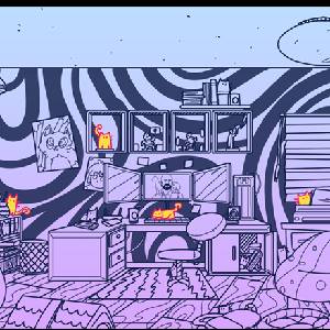 A Building Full of Cats - Oranje Katten