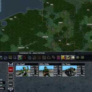 Opsporen van soldaten in oorlogsgebied