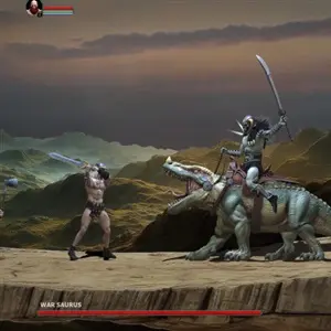 Age of Barbarians Chronicles - Oorlogs Saurus