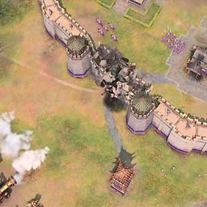 Age of Empires 4 Ottomans and Malians - Belegering door Ottomanen