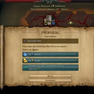 Age of Wonders 4: Cosmic Wanderer - Voorstel