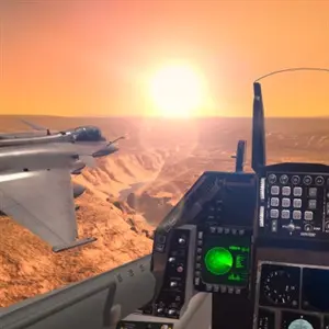 Airplane Flight Simulator Combat Zone - Vliegdek