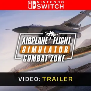 Airplane Flight Simulator Combat Zone Nintendo Switch - Trailer