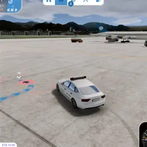 Airport Simulator 2019 - Beveiligingsauto