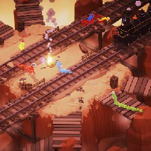 Akuto: Showdown - Berg Spoorweg