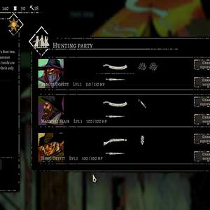 vijanden tegen de jagers