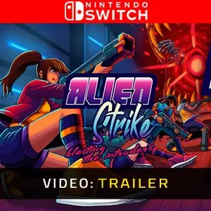 Alien Strike Blasting the Intruders Nintendo Switch - Trailer