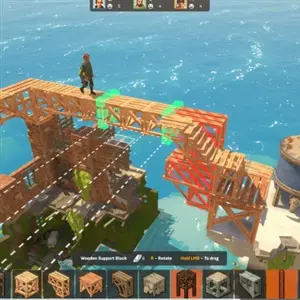 ALL WILL FALL - Houten Ondersteuning