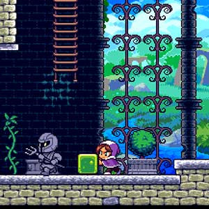 Het beschermen van mijzelf met dit blok