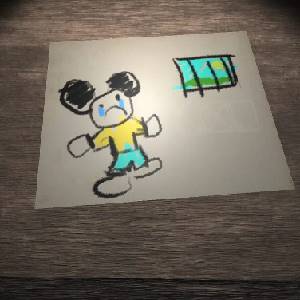 Amanda the Adventurer 2 - Gevangen Schets