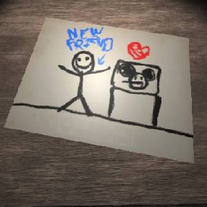 Amanda the Adventurer 2 - Nieuwe Vriend Tekening