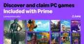 Gratis pc-games met Amazon Prime in augustus 2026