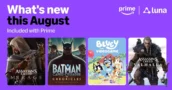 Speel gratis met Prime: Amazon Luna cloudgames in augustus 2026