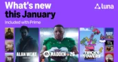 Gratis spelen met Prime: Luna cloudstreaming-games voor januari 2026