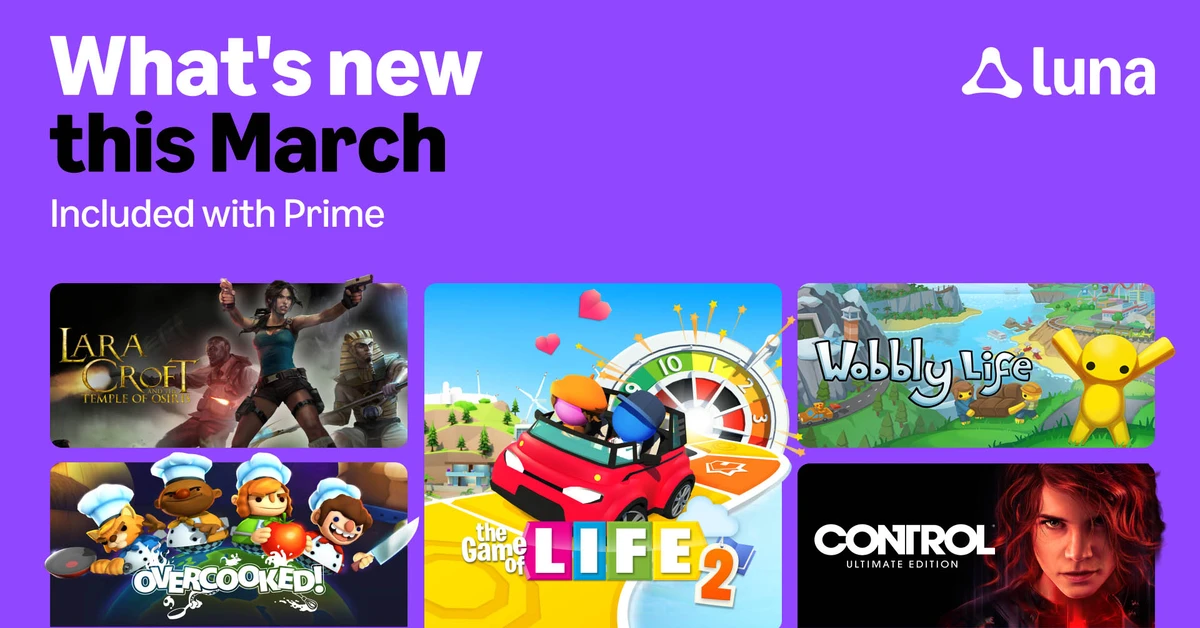 Play For Free with Prime March 2026