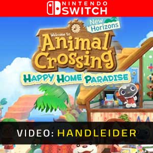 Animal Crossing New Horizons Happy Home Paradise Nintendo Switch Video-opname