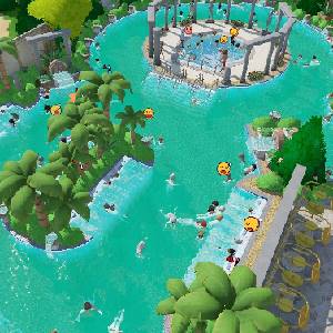 Aquapark Tycoon - Bomen en Fonteinen