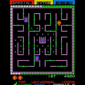 Arcade Archives 2 Lady Bug - Arcade-doolhof