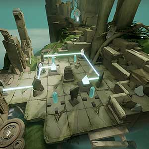 scheidt de laser in twee bundels