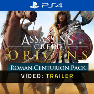 Assassin's Creed Origins Roman Centurion Pack PS4 Video Trailer