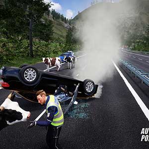 Autobahn Police Simulator 3 - Auto ongeluk
