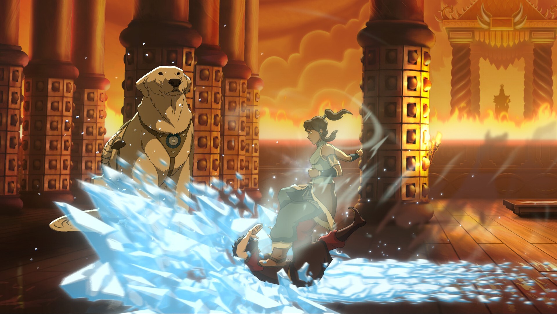 Avatar Legends The Fighting Game speelbare personages