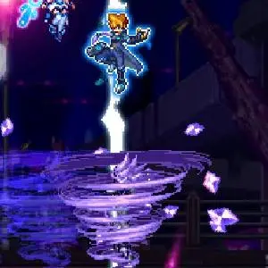 Azure Striker GUNVOLT 2 - De Azuurblauwe Aanvaller