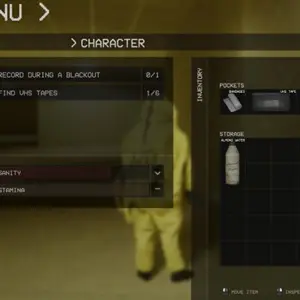 Backrooms: Escape Together - Inventaris