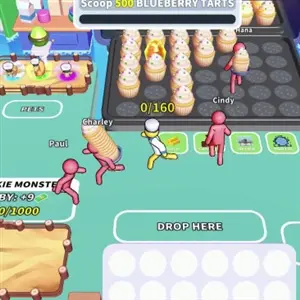 Baking Time! - Bosbessentaartjes